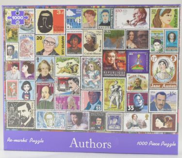 Authors Stamps 1000 Pc PUZZLE